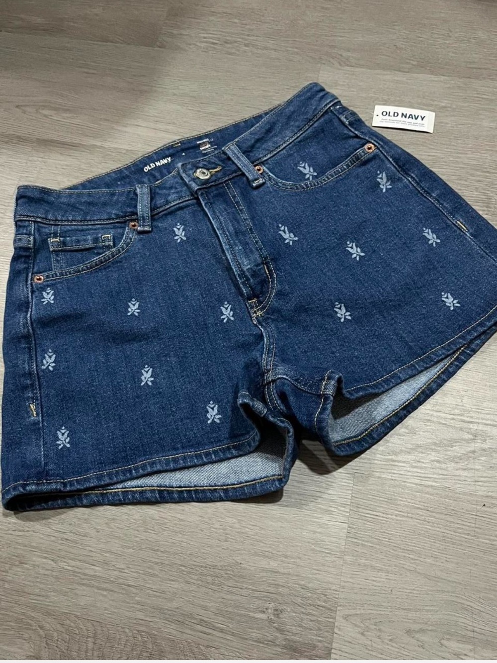Old Navy Curvy High-Waisted OG Jean Shorts